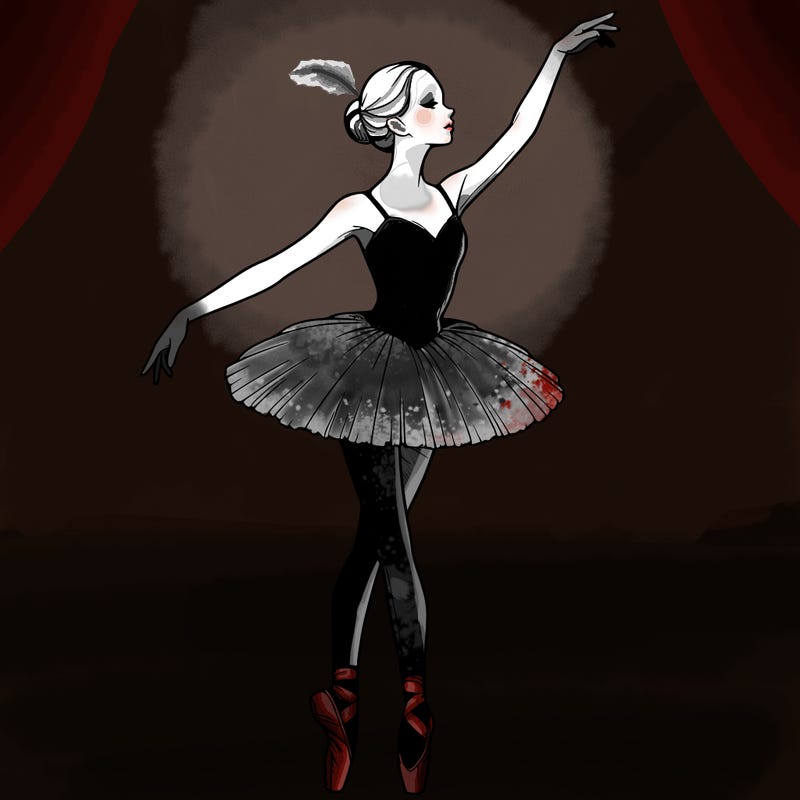 realistic ballerina