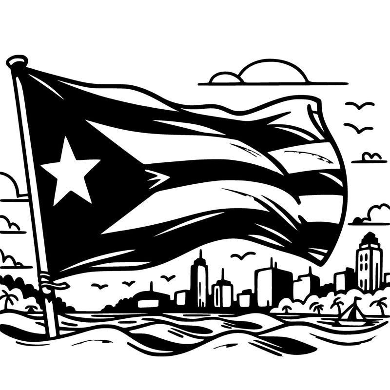 puerto rico flag