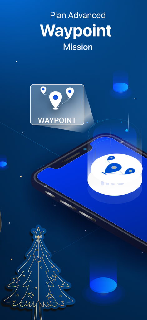 Go Fly for DJI Drones - Interfaz avanzada de planificación de misiones por waypoints en un smartphone para drones DJI