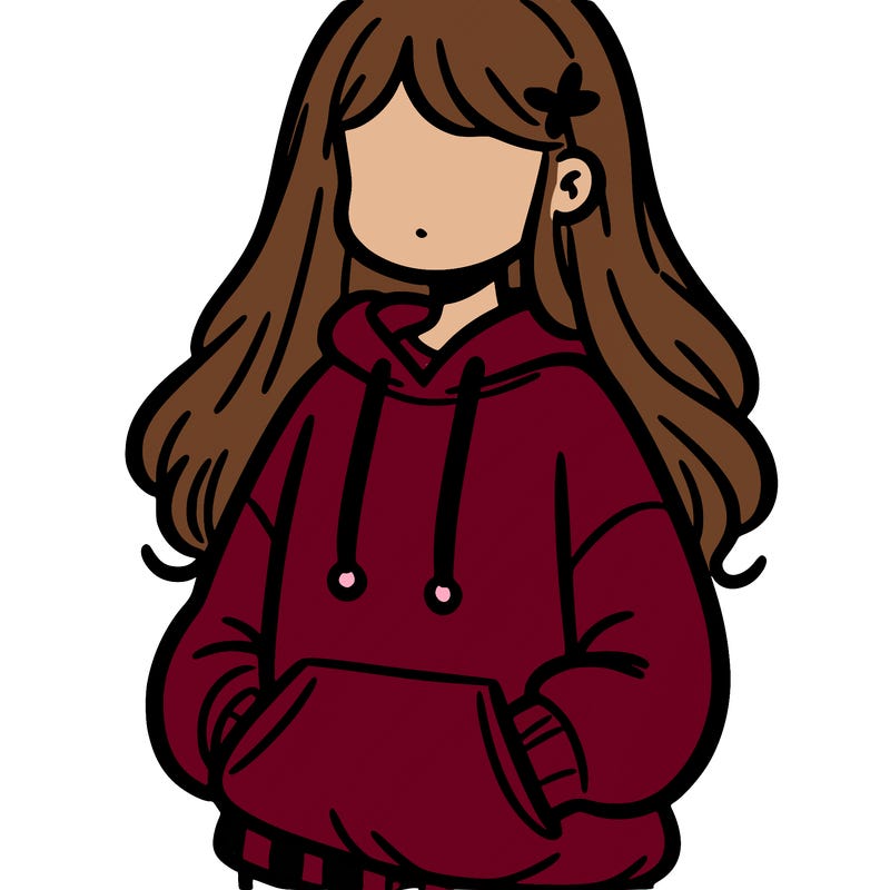 girl in sweatshirt