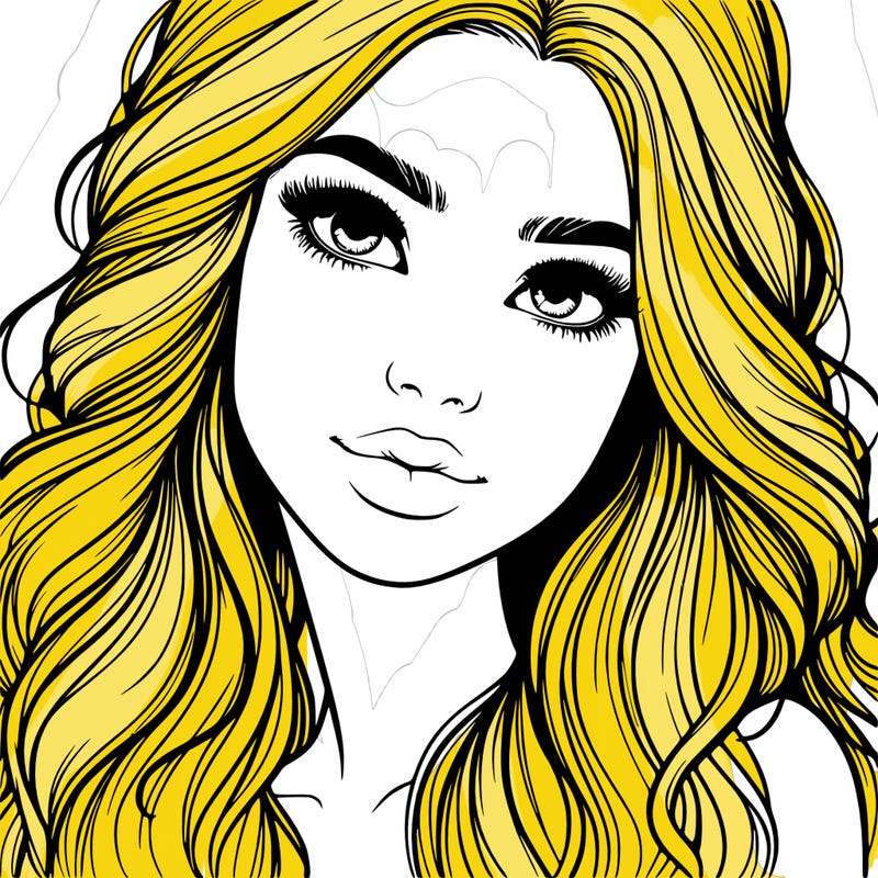 beautiful realistic girl