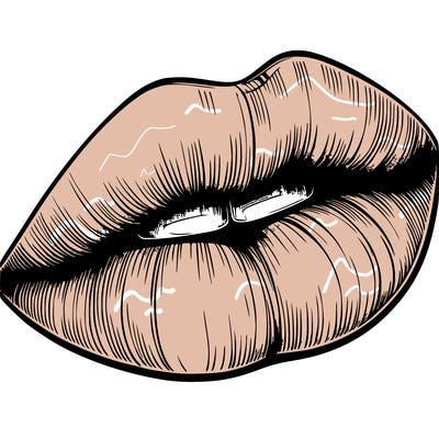 realistic lips