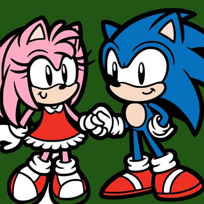sonic loves amy