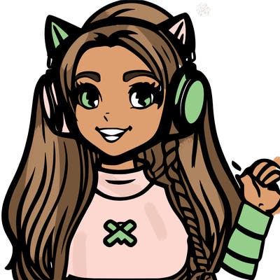gamer cat girl