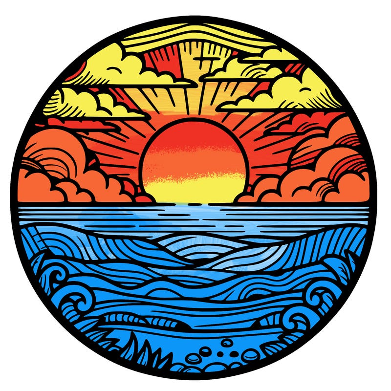 beautiful sunset