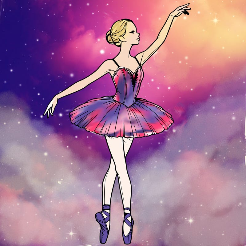 realistic ballerina