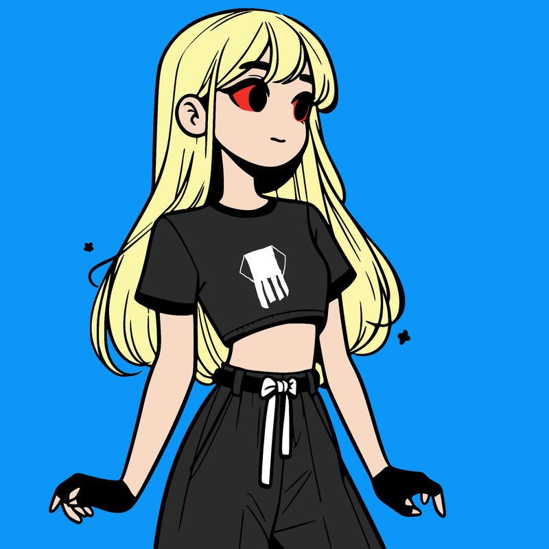 girl in a cute crop top