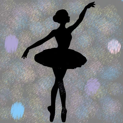 realistic ballerina