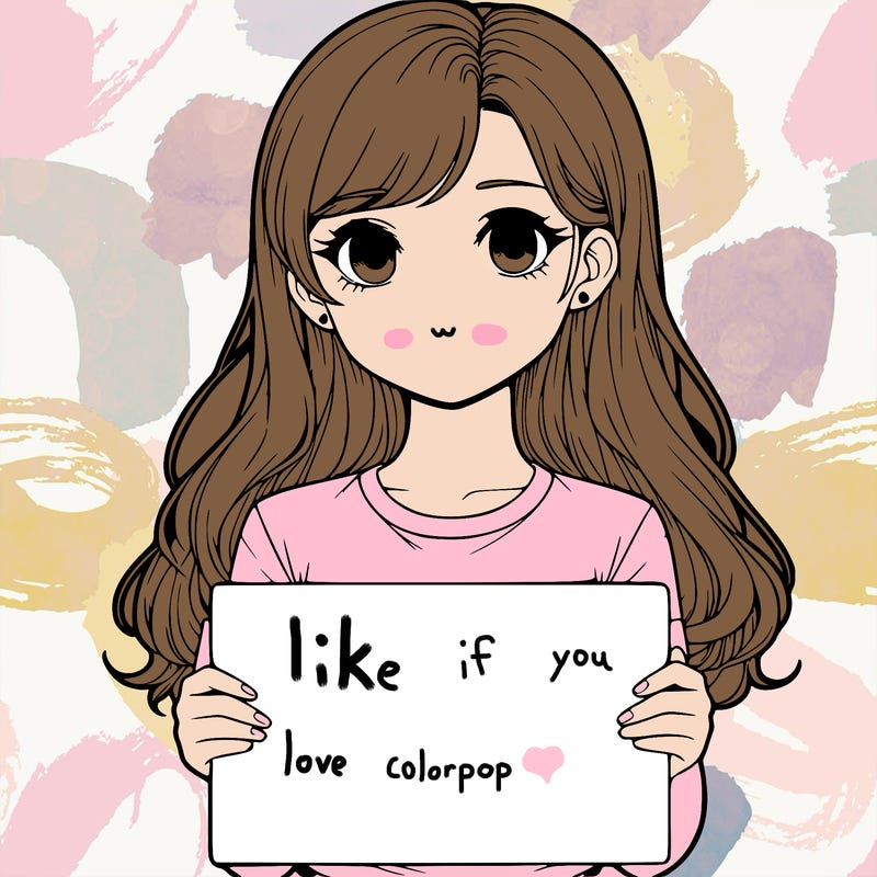 realistic girl holding a sign