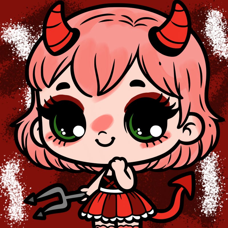 little devil girl
