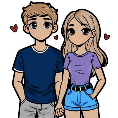 boyfriend and girlfriend