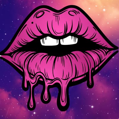 lips that look realistic and drip