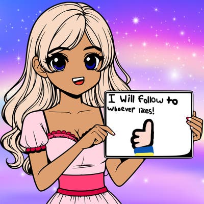 realistic pretty girl holding blank sign