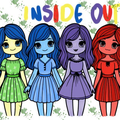 four girls
