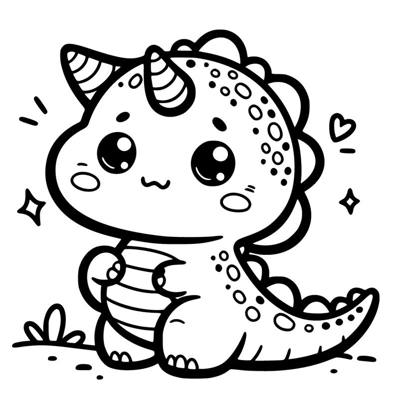 cute little dinosaur