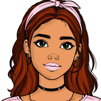 realistic teenage girl