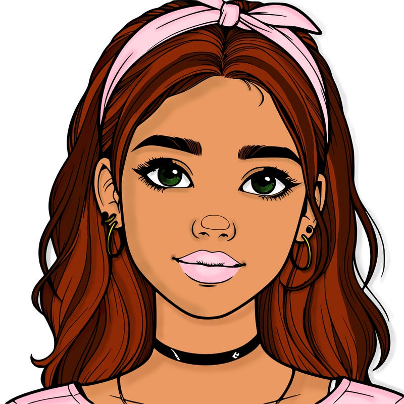 realistic teenage girl