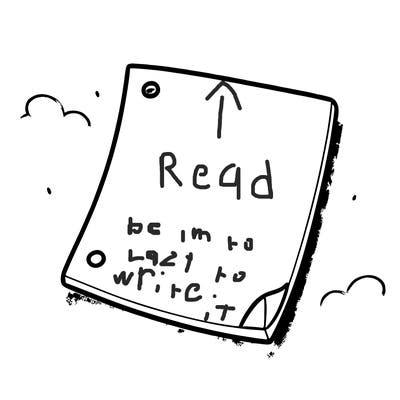 blank peice of paper