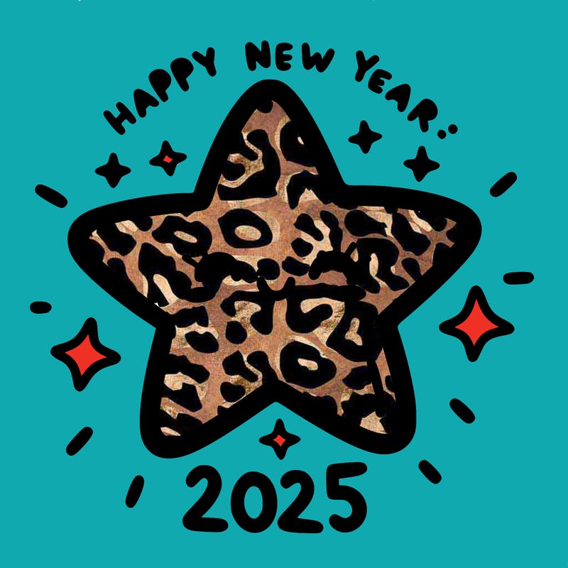 happy new year 2025 star wish