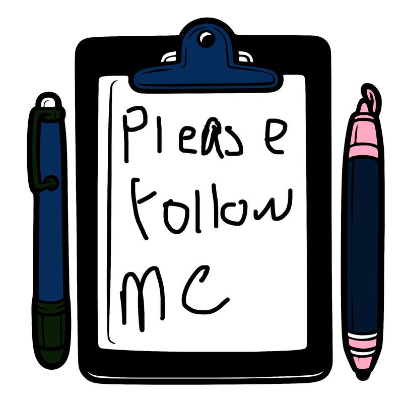 blank clip board with pen