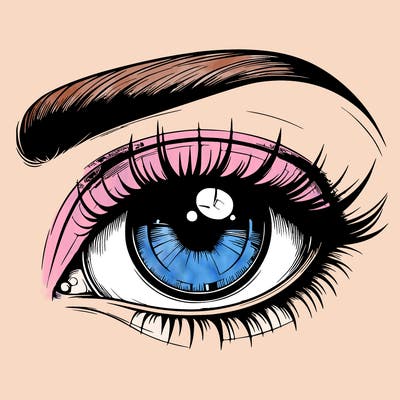 realistic eye