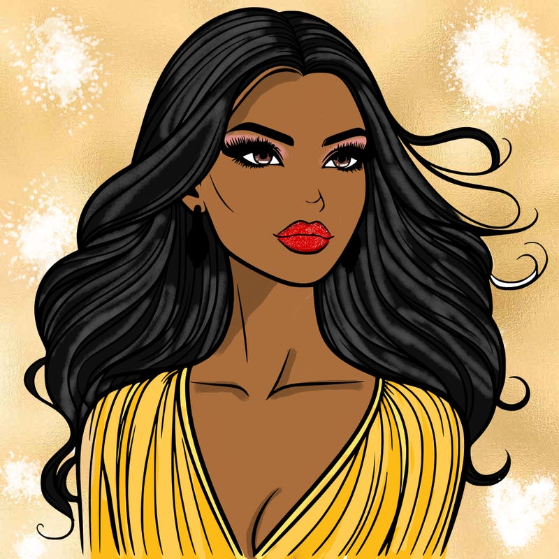 beautiful fashion woman