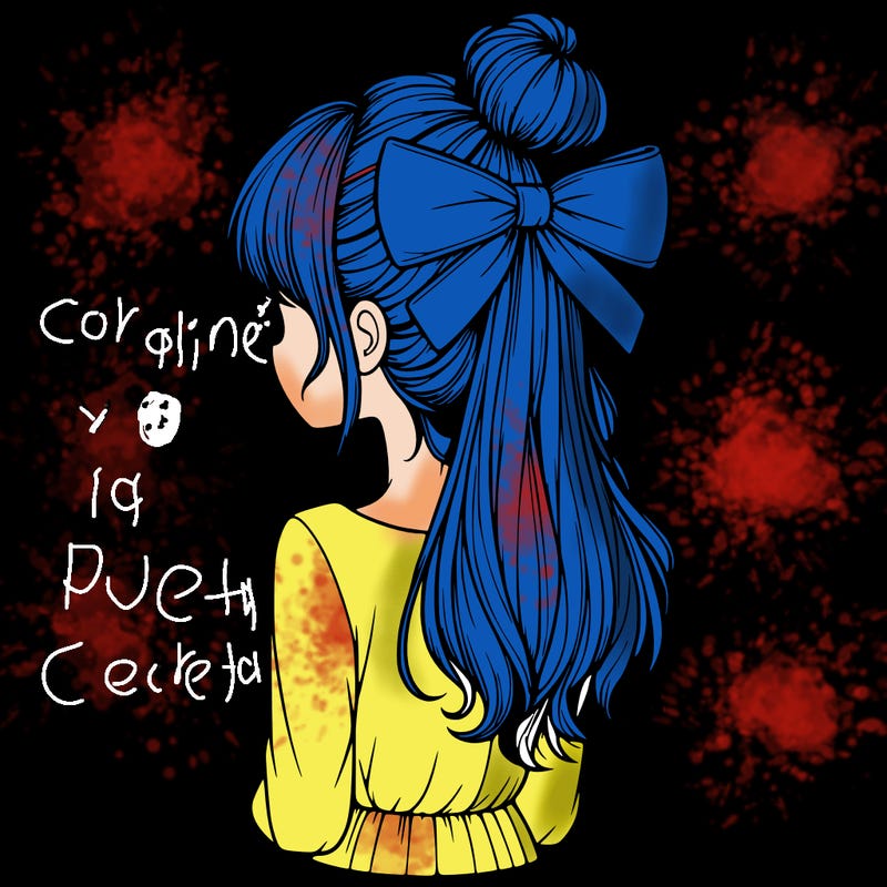 realistic girl  with hip length hair a bun and a big bow on the back of head