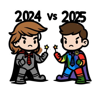 2024 vs 2025