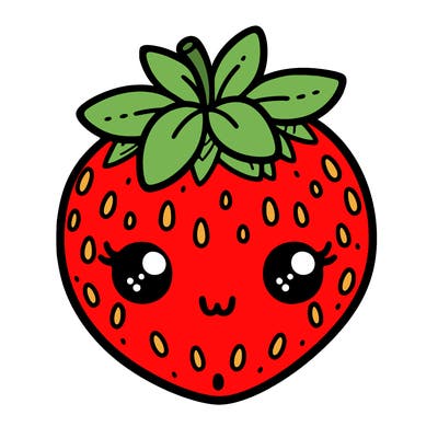 cute strawberry