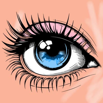 realistic eye