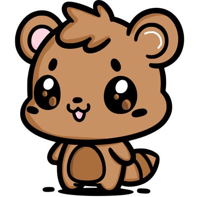 simple animal character