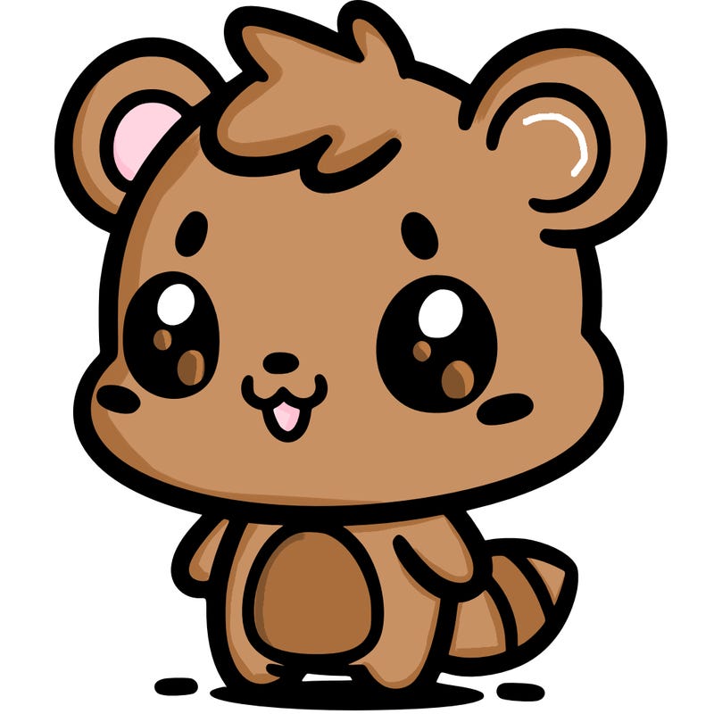 simple animal character