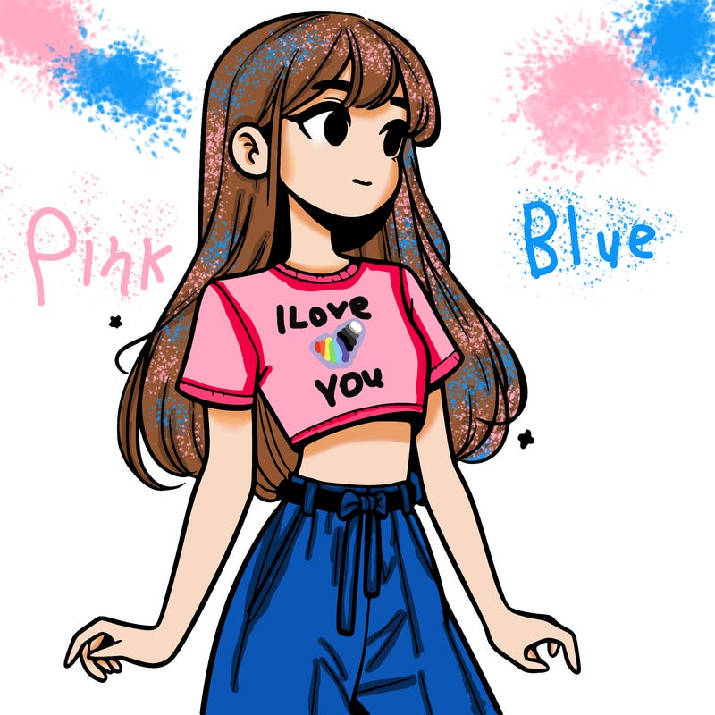 girl in a cute crop top