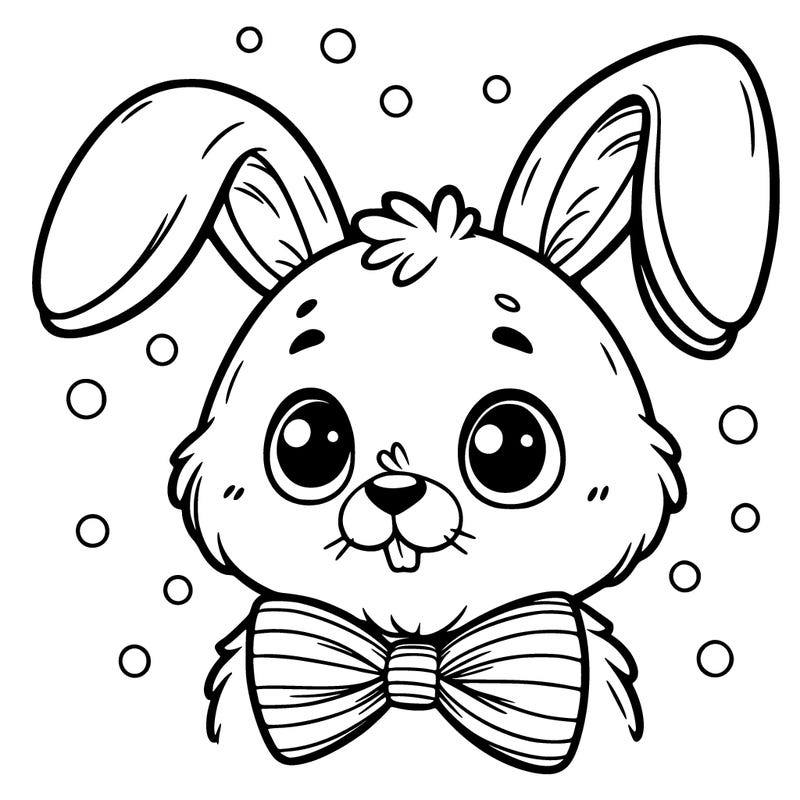 rabbit in bowtie
