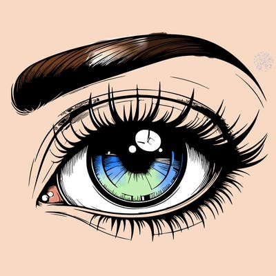 realistic eye