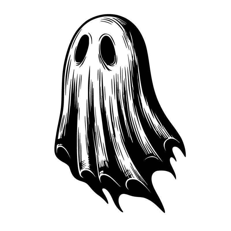 realistic creepy ghost