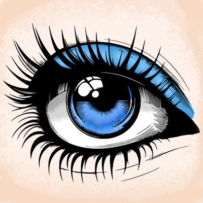 realistic eye