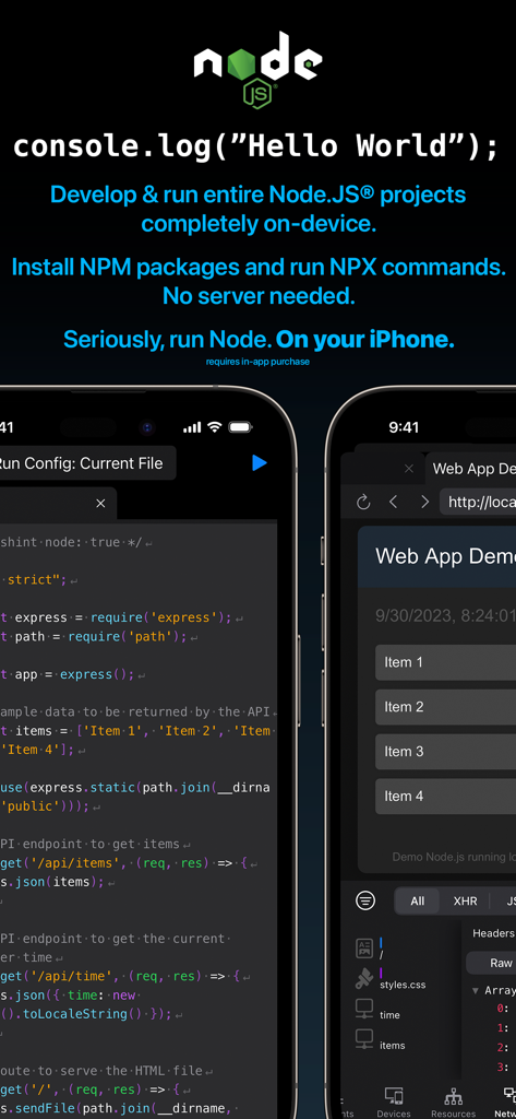 WebForge IDE | Desarrollo Web Full-Stack en iPad y iPhone