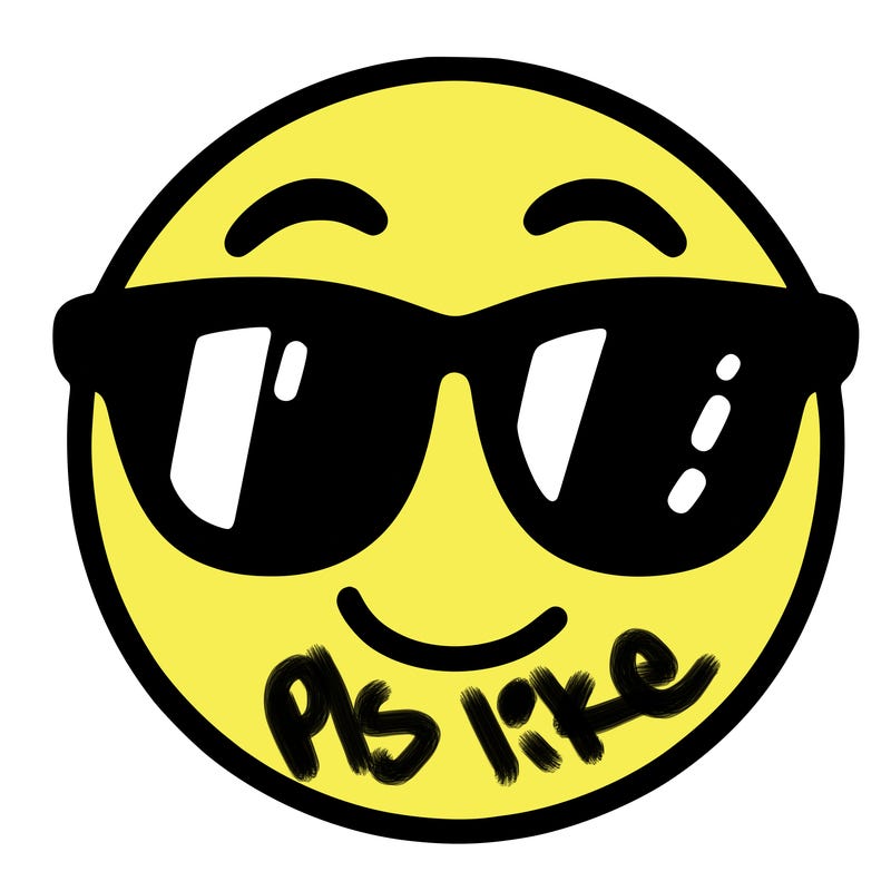 emoji with sunglasses