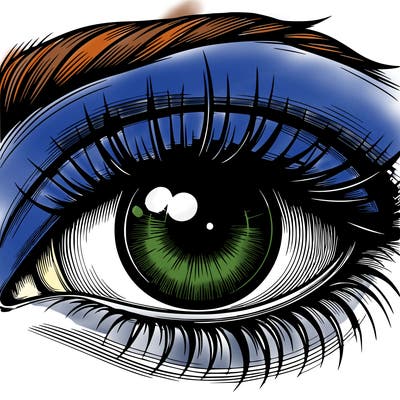realistic eye