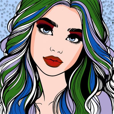 beautiful realistic girl