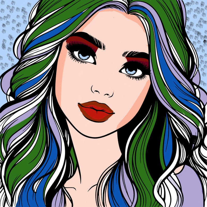 beautiful realistic girl