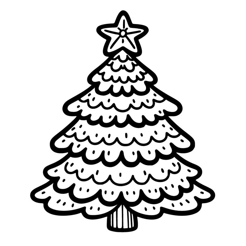 a beautiful christmas tree