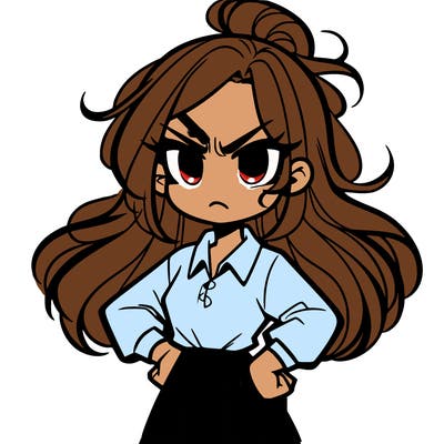 angry girl
