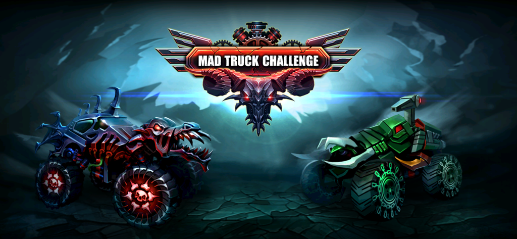 Mad Truck Challenge - Racing - Dois caminhões monstro personalizados se enfrentando para uma batalha no Mad Truck Challenge Racing
