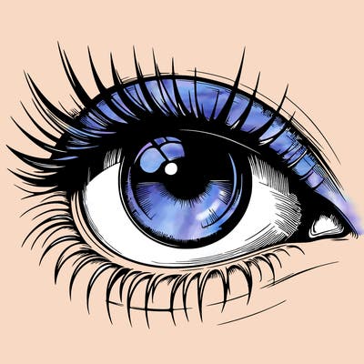 realistic eye