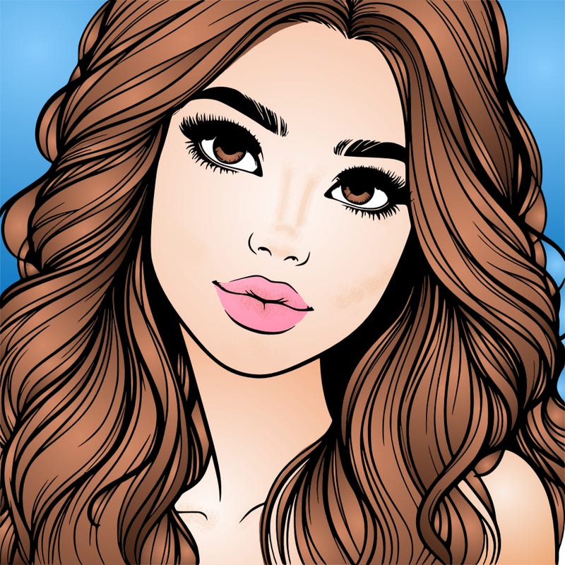 beautiful realistic girl