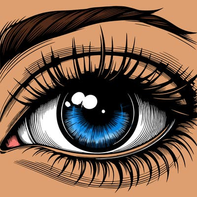 realistic eye