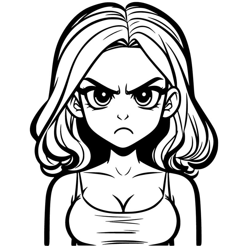 angry woman