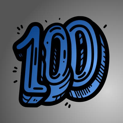 100